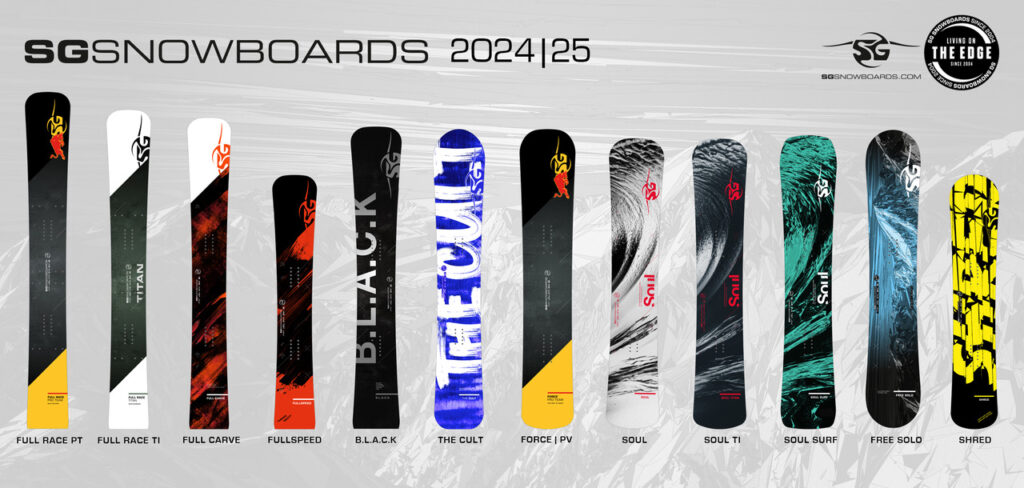 SPEC – SG SNOWBOARDS