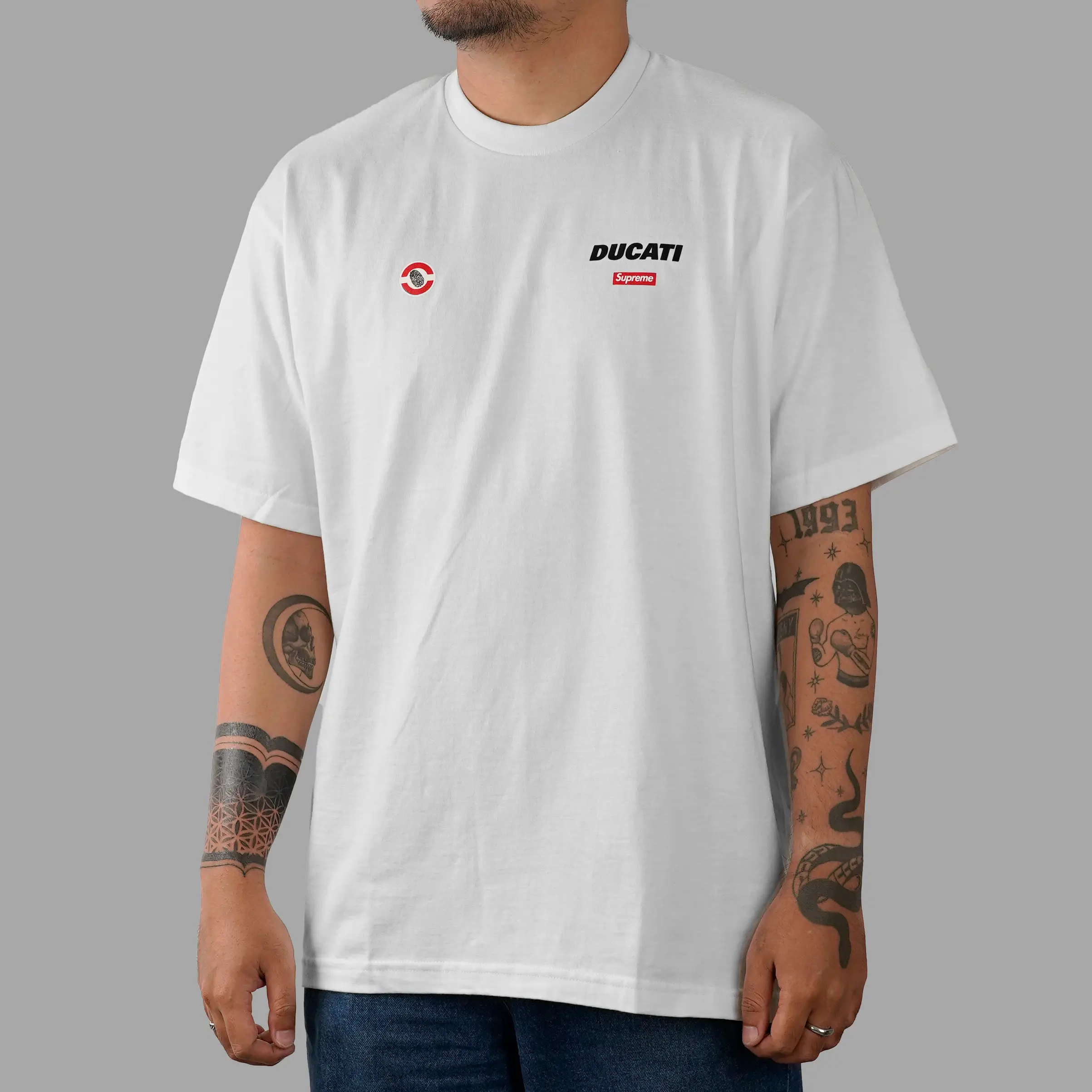 Supreme Ducati Logo White Tee | Senikersku