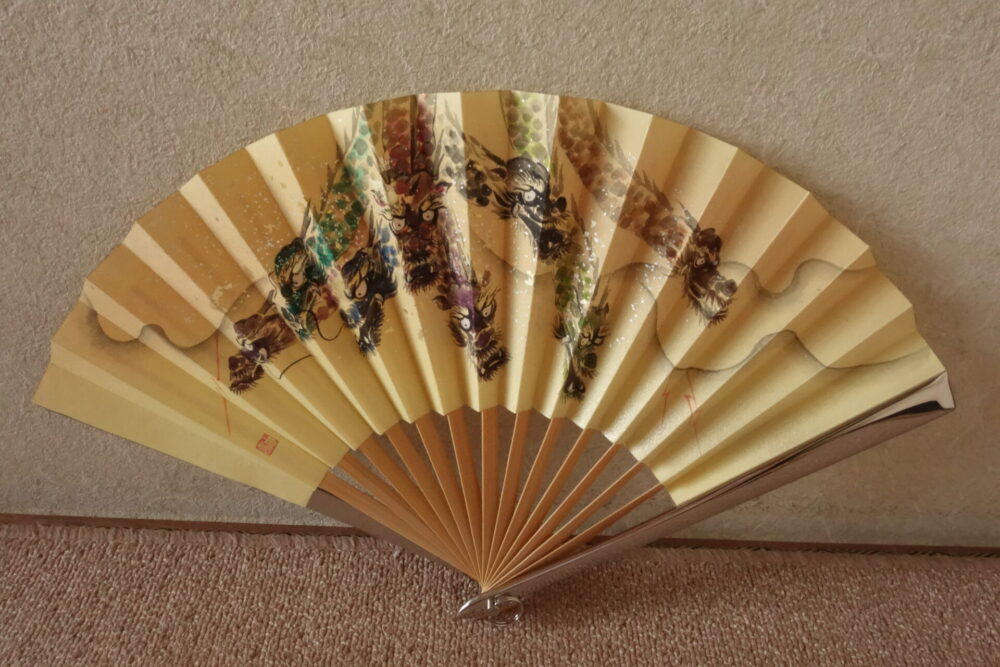 骨董 直筆 絵付け団扇 天崖 骨董 直筆 絵付け団扇 天崖 - メルカリ