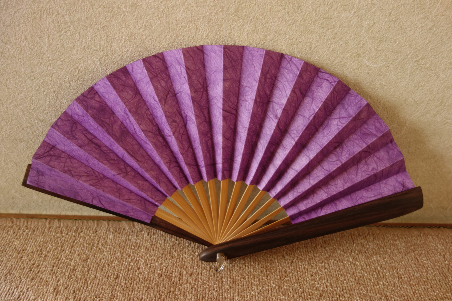 縞 黒 檀 「木 扇」 | 鉄扇・扇子の扇八郎