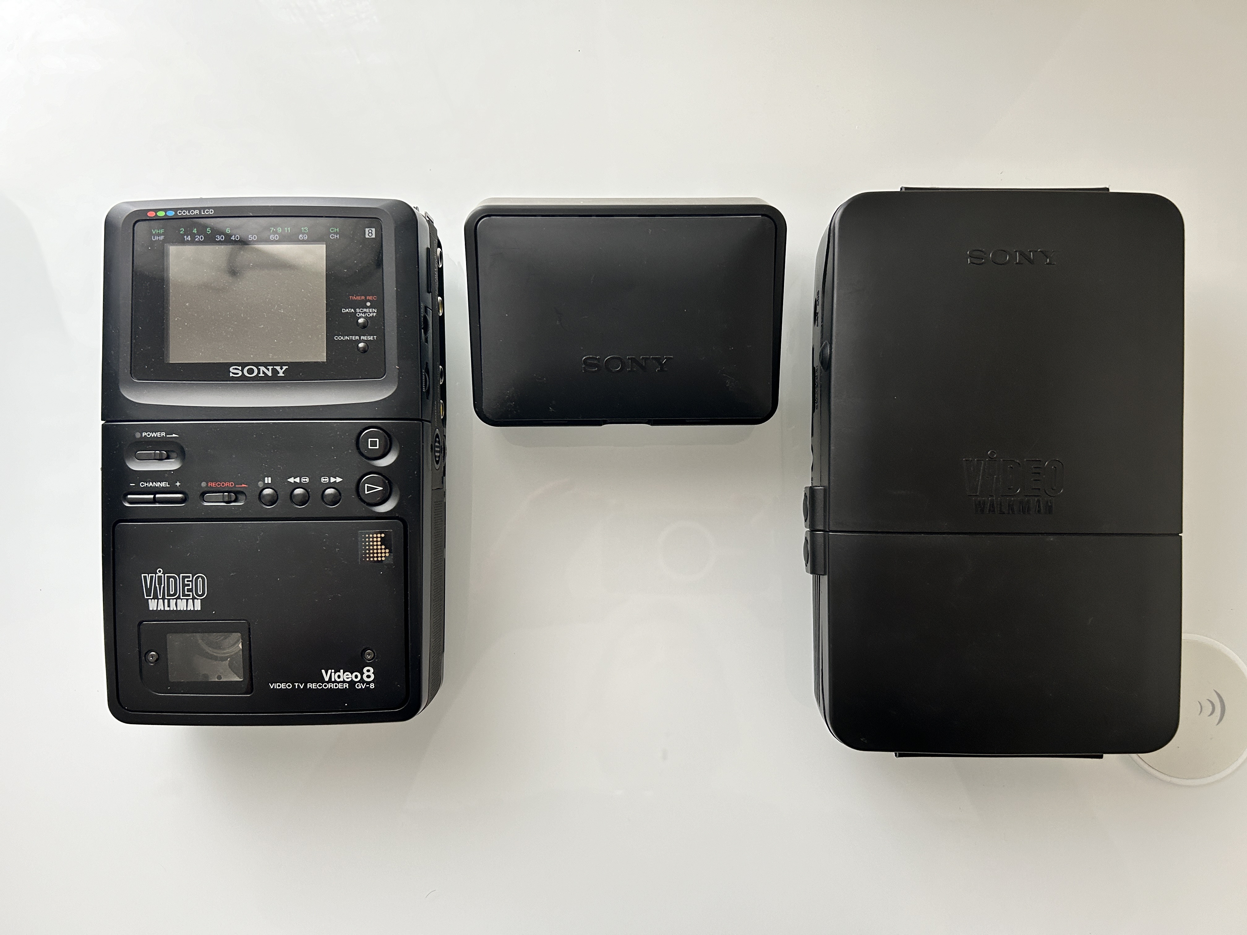 Sony GV-8 Video Walkman | Sunthar's Super Sector