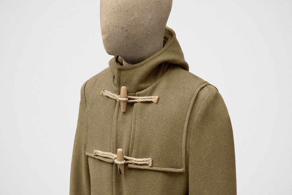 Duffle coat in camel – S.E.H Kelly