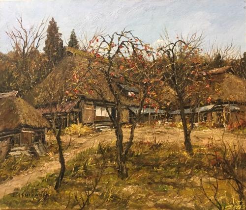 油彩画10号 「信濃遅春」 | ｜正光画廊