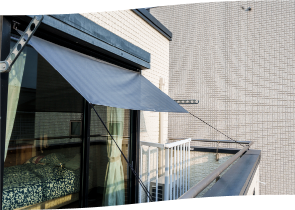 遮熱サンシェードストライプ | 積水ナノコートテクノロジー