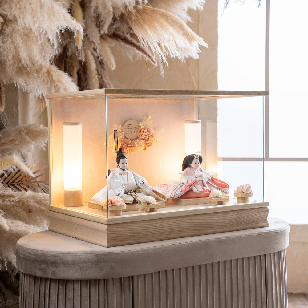 雛人形 kokokara（ここから） 結衣花-yuika- 花飾りひな人形（メーカー