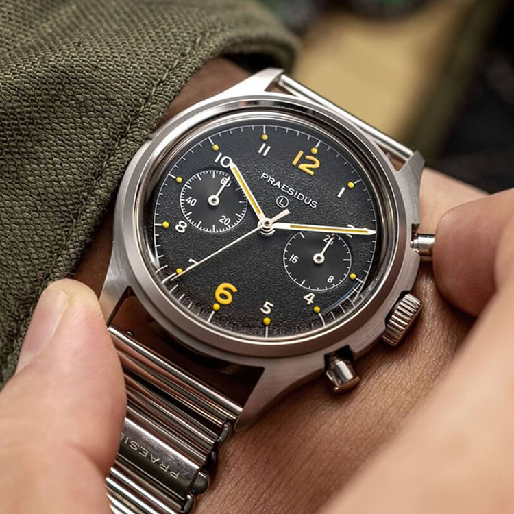 Praesidus / プレジダス DD-45 Patina Bonklip Field Bracelet メンズ