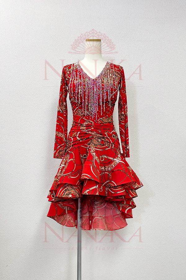ラテンドレス、社交ダンス衣装 | NANAKA