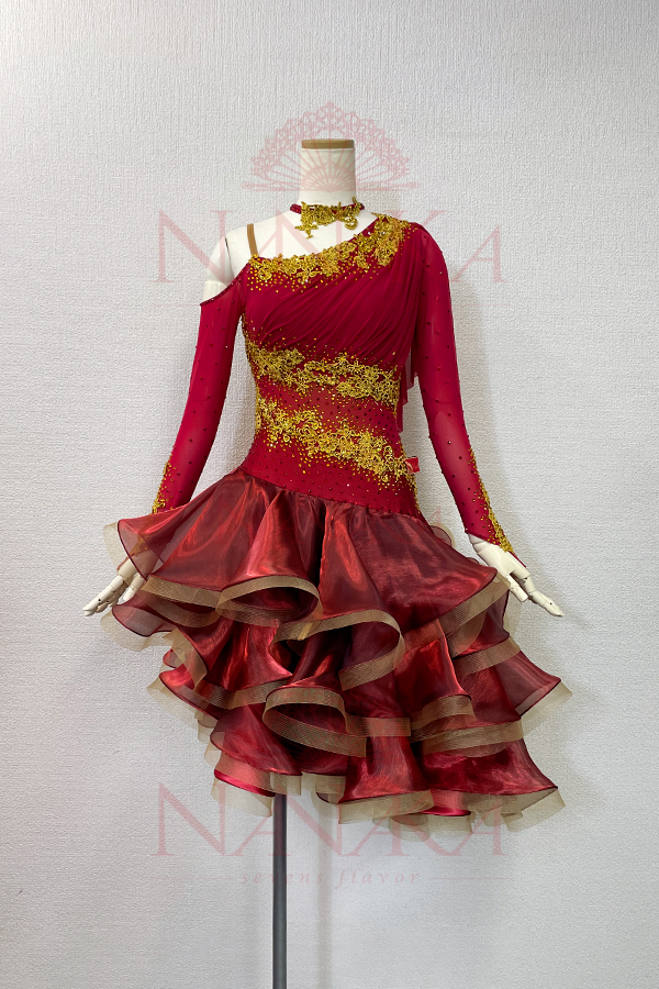 ラテンドレス、社交ダンス衣装 | NANAKA