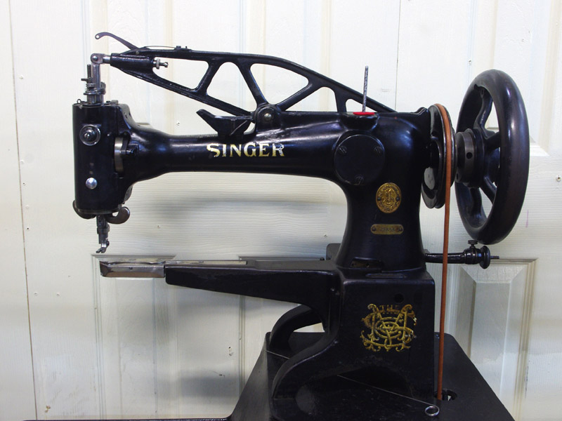 No.406 SINGER 29K58 シンガー製 革・厚物用 八方ミシン 腕ミシン