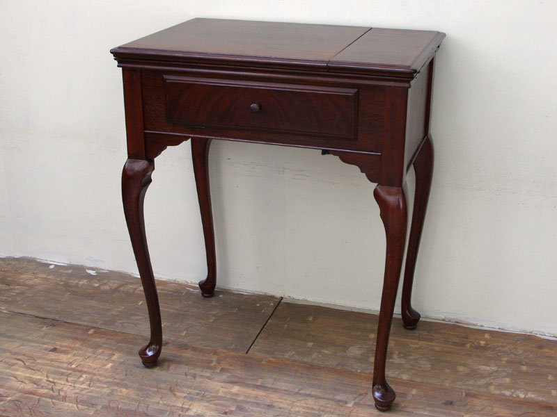 No.314 SINGER 15k90 シンガー製 希少クイーンアンキャビネット 電動