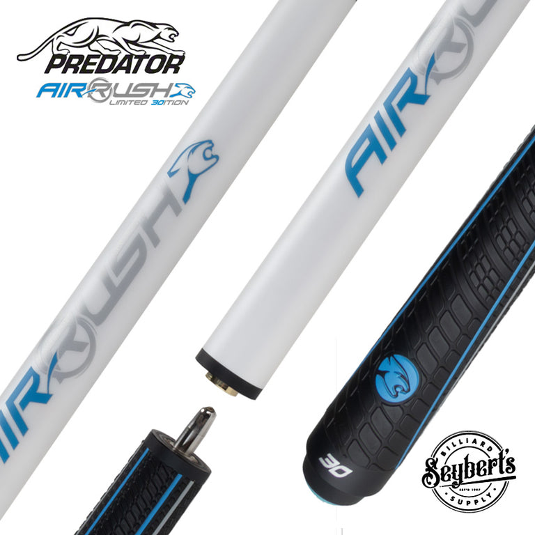 Predator AIR Rush Carbon Fiber Jump Cue - Seybert's Billiards Supply