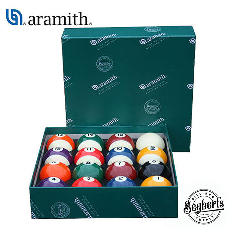 Aramith Premier Belgian Billiard Balls - Seybert's Billiards Supply