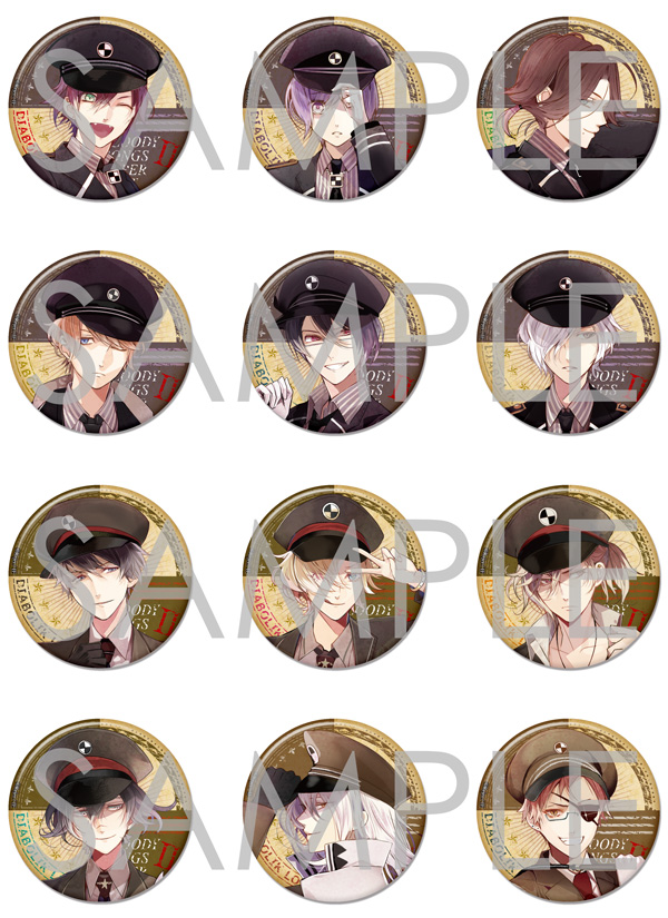 DIABOLIK LOVERS ビッグ缶バッジ 2015 Vol.4 | 乙女向け通販サイト