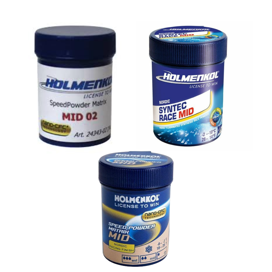 Buy Holmenkol Syntec FF1 Powder RED - Glide Wax | Skiwax.ca