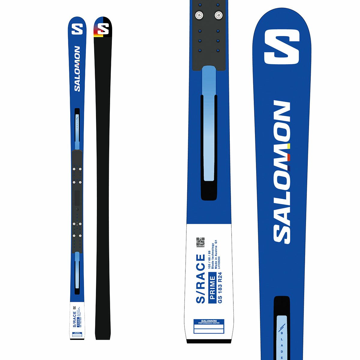 SALOMON サロモン スキー板 ＜2024＞ S/RACE PRIME GS + X16 LAB