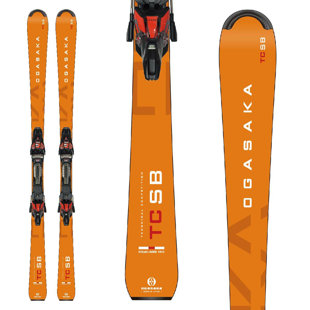 OGASAKA オガサカ スキー板 ＜2024＞ TC-SB + rMOTION3 12GW プレート