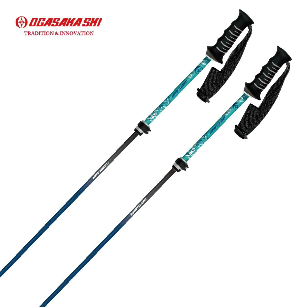 OGASAKA オガサカ ポール ストック 伸縮式 ＜2024＞ LC-FS/GN 2023