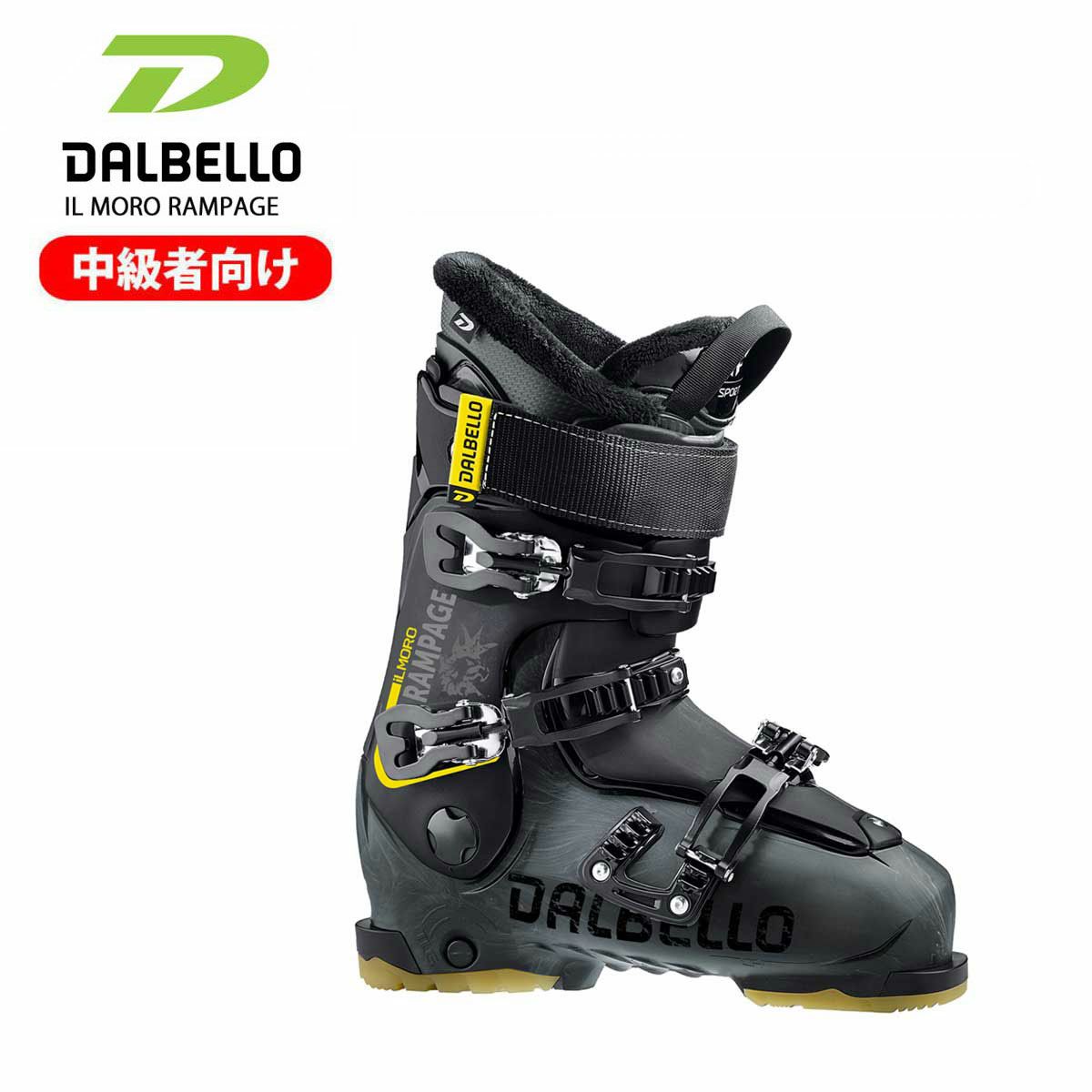 タイムセール】DALBELLO 女性用スキーブーツ 23.5 ブラック 【公式通販】