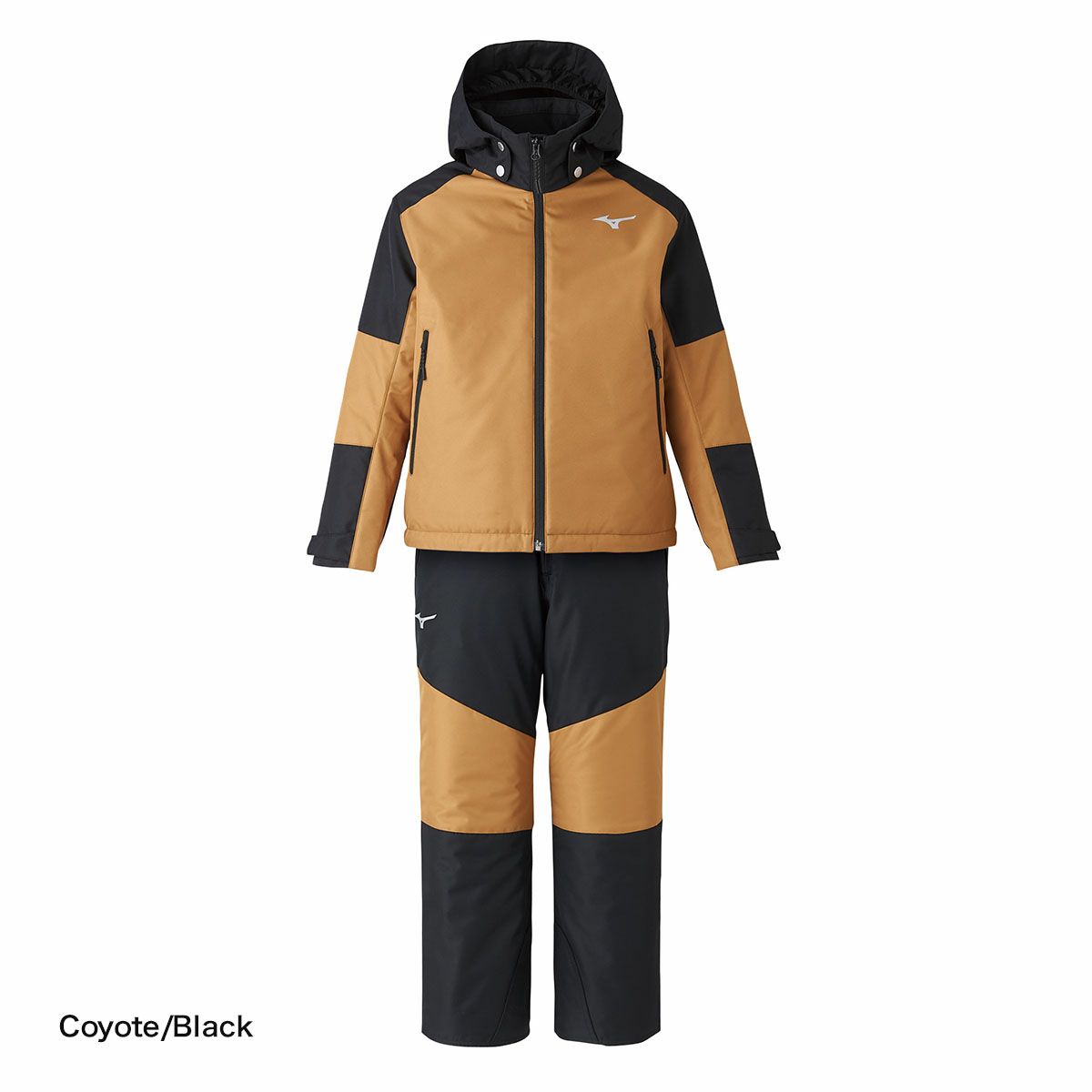 MIZUNO スキーウェア オレンジ/ブラウン2024年 MIZUNO スキーウェア