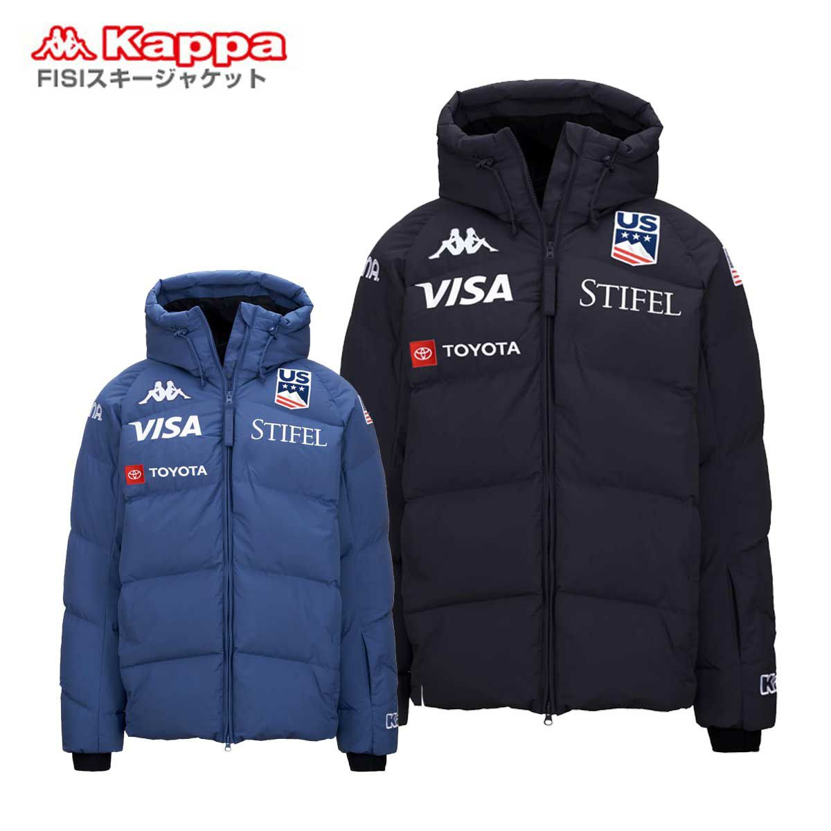 Kappa イタリア代表 スキーウェア サイズS 青 Kappa イタリア代表