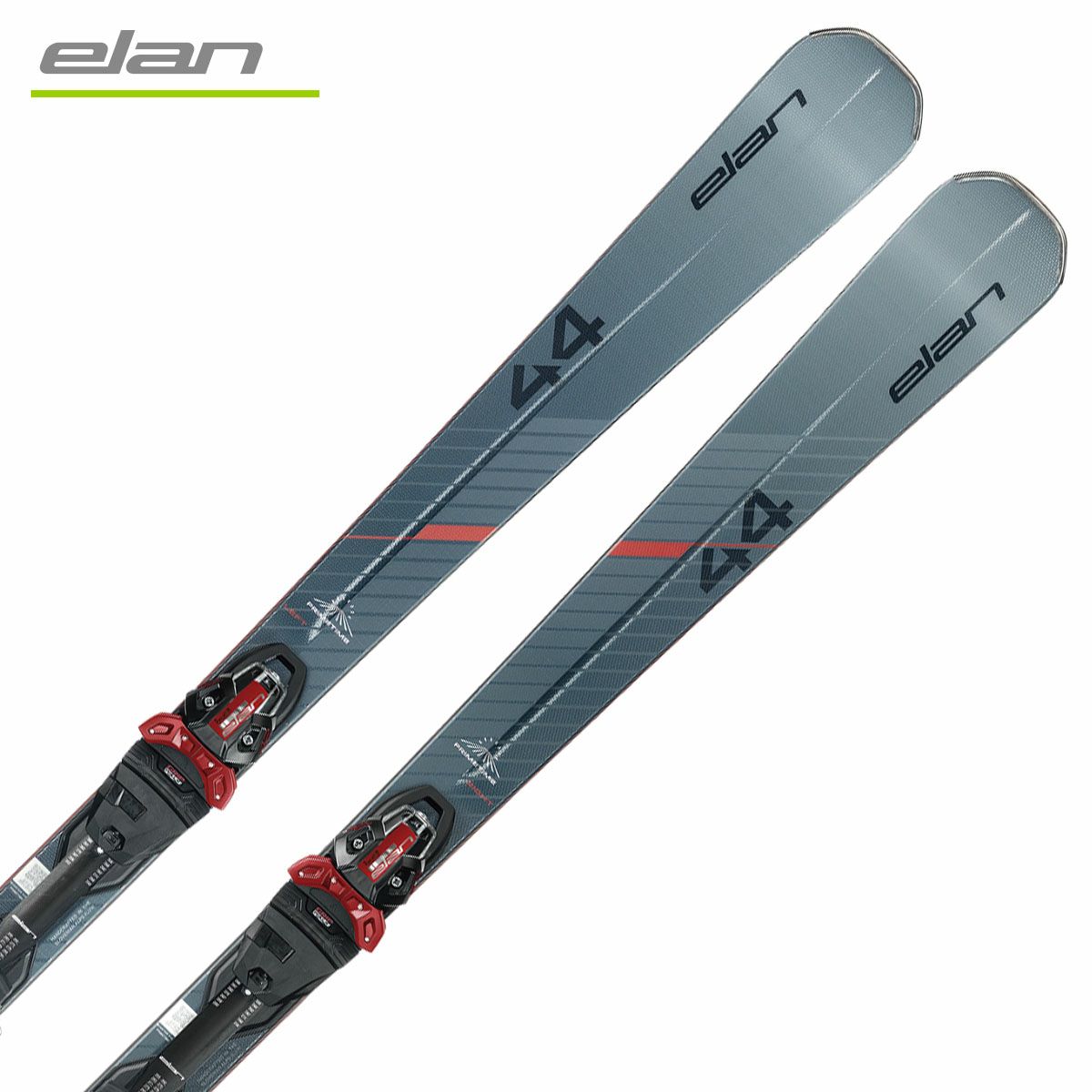 ELAN エラン スキー板 レディース ＜2024＞ SNOW BLACK ＋ EL 9.0 GW