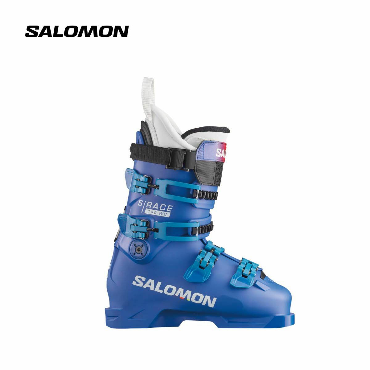SALOMON 女性用スキー用ブーツ レッド SALOMON 女性用スキー用ブーツ
