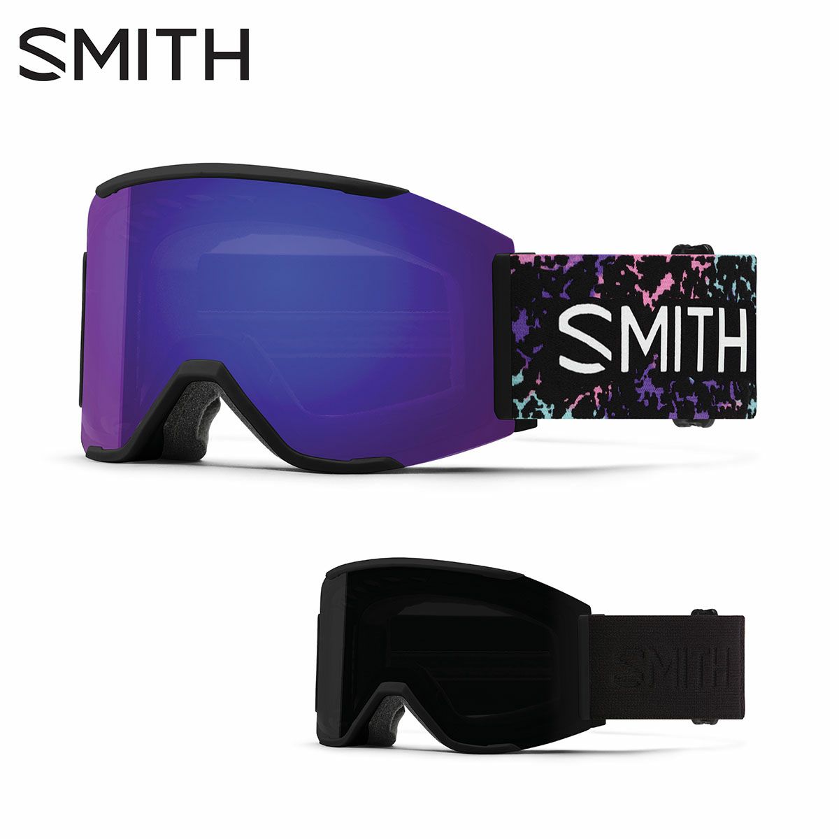 SMITH Squad Mag ゴーグル Blackout 限定品 SMITH Squad Mag ゴーグル