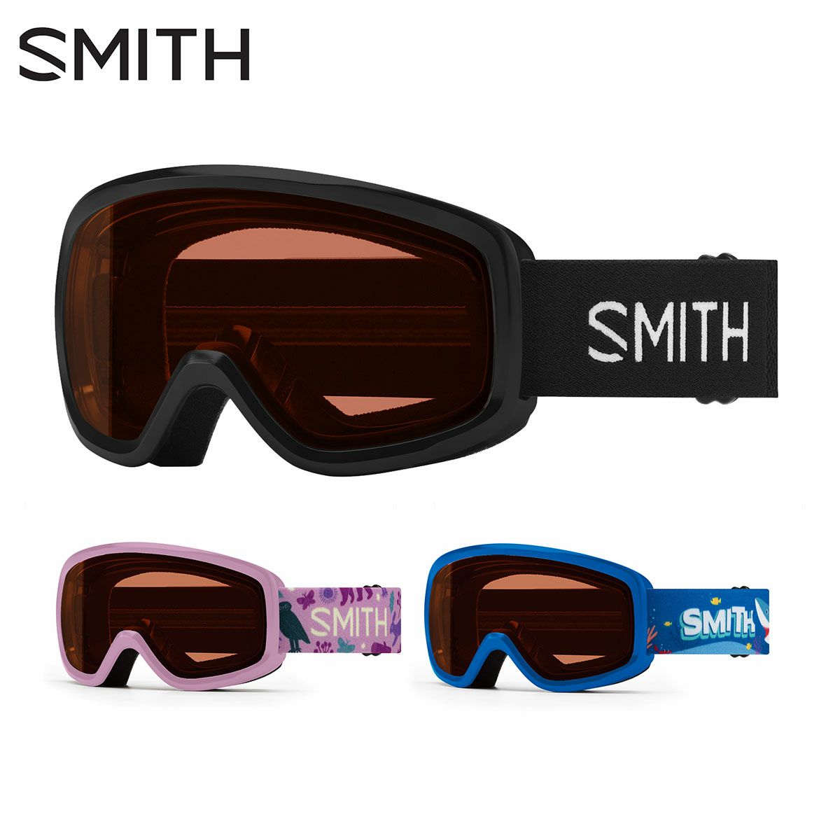 Smith スミス 女性向け トランジット ゴーグル ミラー スノボ スキー