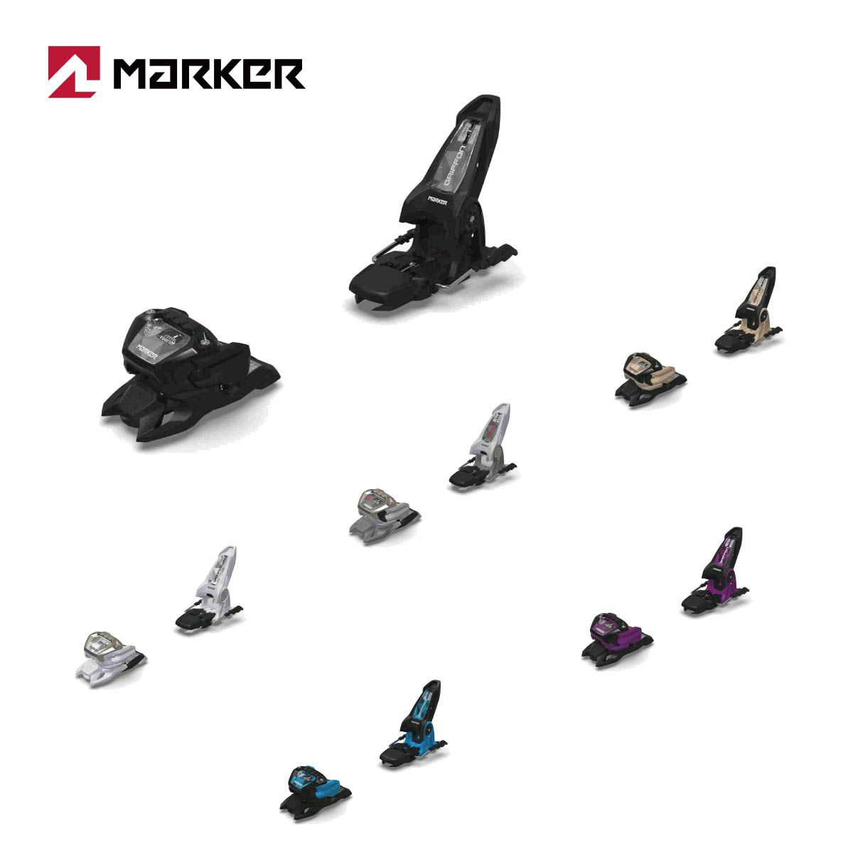 MARKER マーカー スキービンディング ＜2025＞ XCOMP 18 [エックス