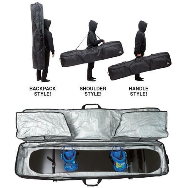 スノーボードケース オールインワンウィール付き 160cm対応 HOME