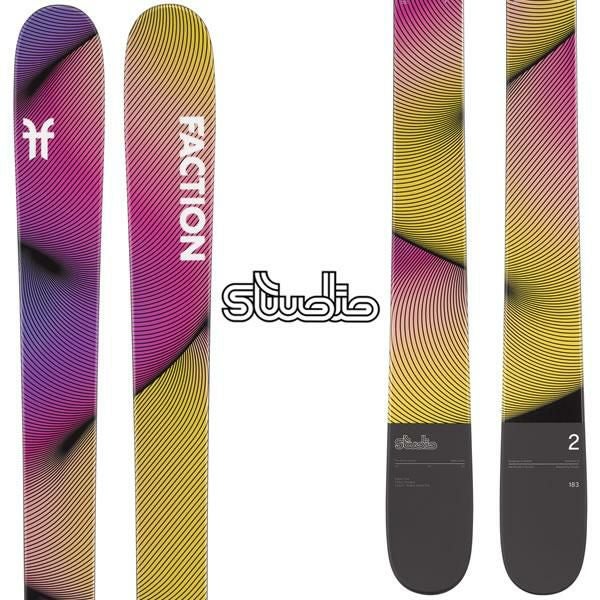 FACTION SKI 2026 STUDIO 2 スタジオ2 スキー板 単品 (板のみ) 25-26