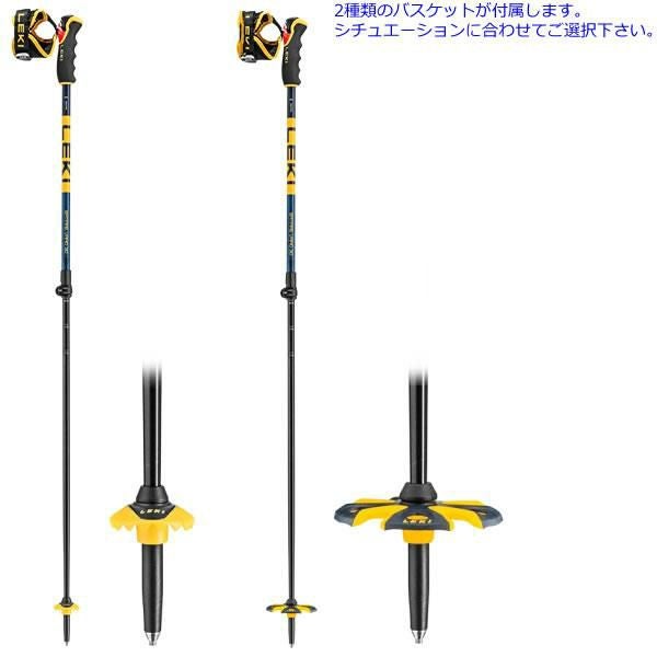 LEKI スキーポール 2026 SPITFIRE VARIO 3D デニムブルー 110～140cm