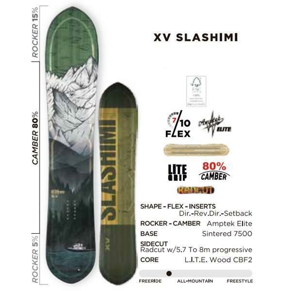 ROSSIGNOL スノーボード XV SLASHIMI (25-26 2026) ロシニョール xv