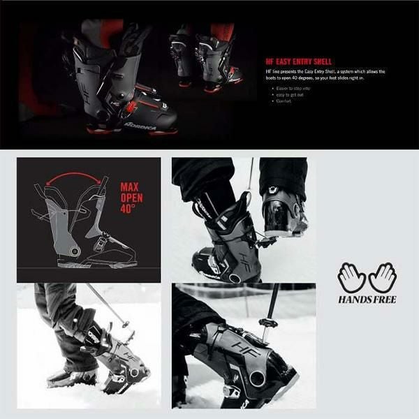 ノルディカ リアエントリー スキーブーツ HF 120 GW ( NORDICA 25-26