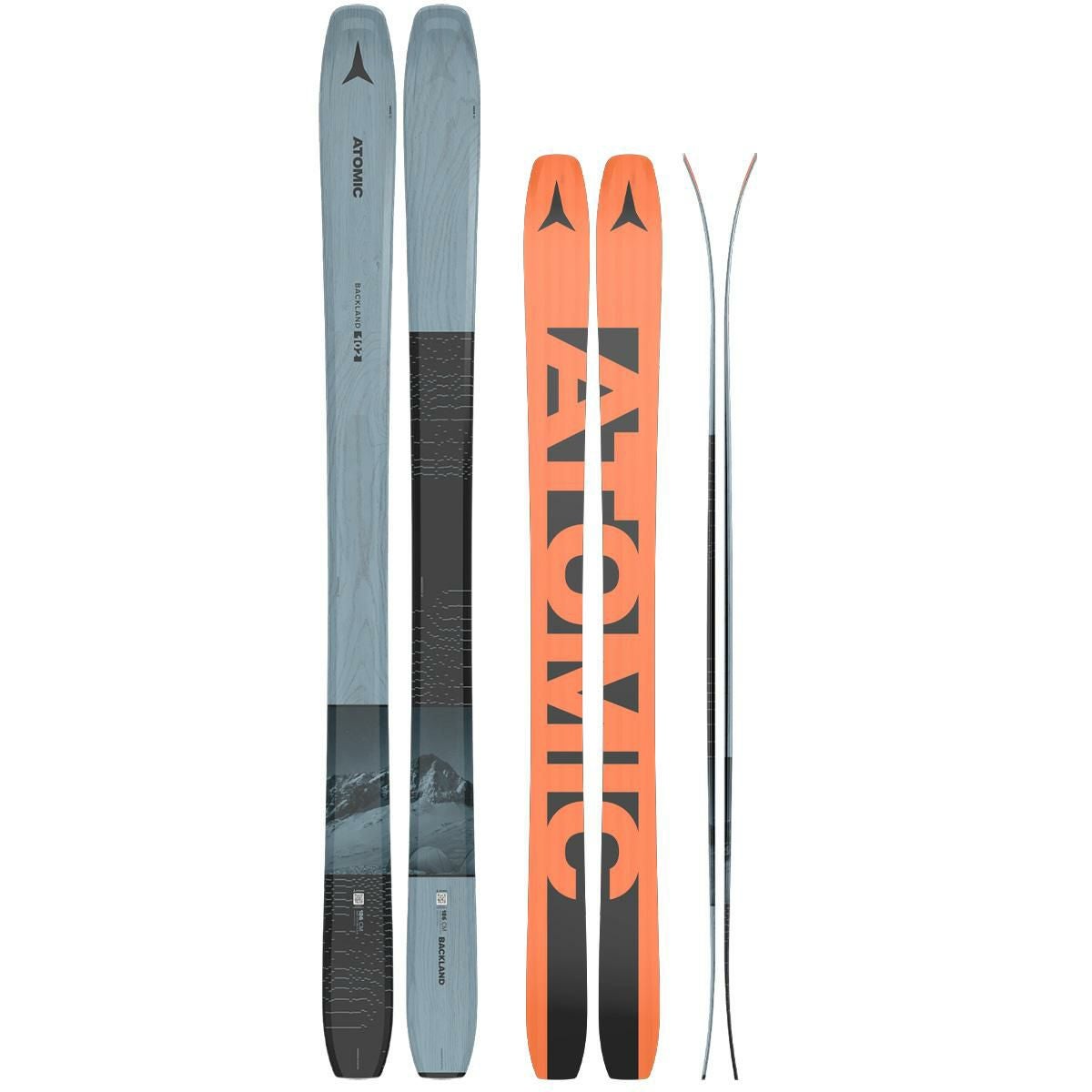 アトミック スキー板 2026 BACKLAND 102 スキー板 単品 (板のみ