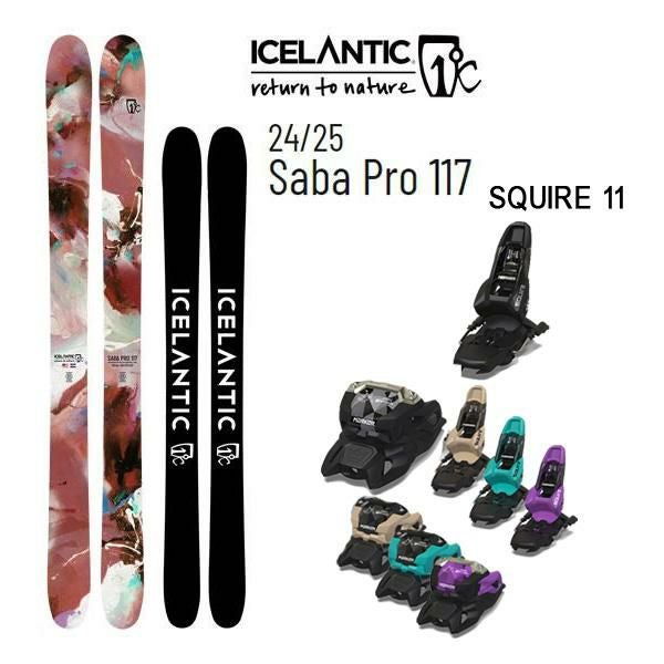 ICELANTIC アイスランティック スキー 2024 SHAMAN 2.0 110 スキー板
