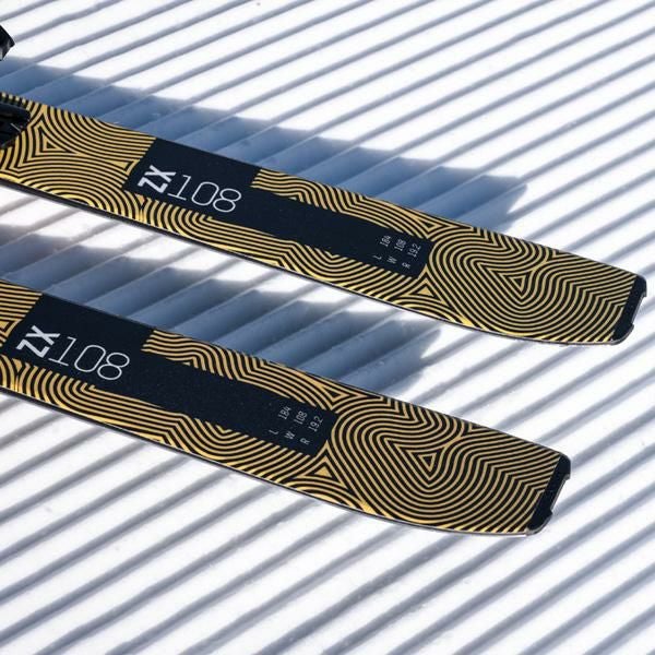 KASTLE フリーライドスキー 2026 ZX 108 スキー板 単品 (板のみ