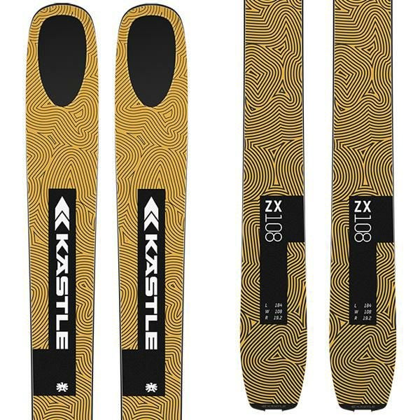 KASTLE フリーライドスキー 2026 ZX 108 スキー板 単品 (板のみ
