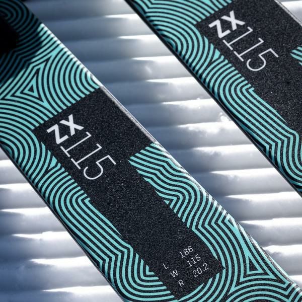 KASTLE フリーライドスキー 2026 ZX 115 スキー板 単品 (板のみ