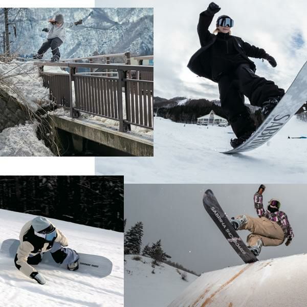 SABRINAスノーボード&FLUXビンディングセット SABRINAスノーボード