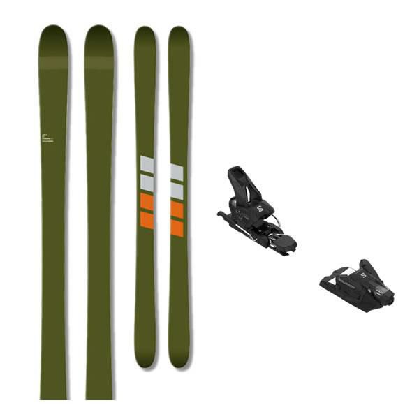 CandideSkis AREA91 165 cm ビンディングセット CANDIDE SKIS