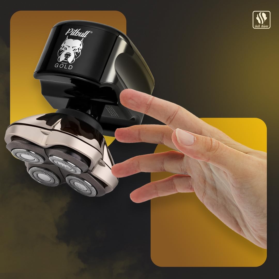 Skull Shaver - Pitbull Gold PRO GX5 Head and face Shaver – Skull