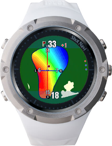 Shot Navi Evolve SE::ゴルフ用GPSウォッチ