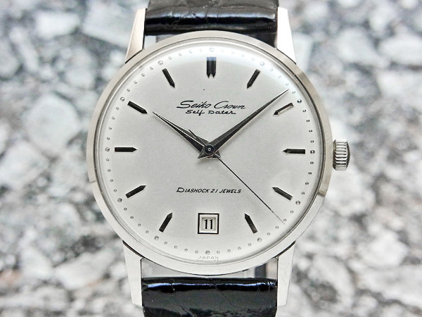 セイコー クラウン セルフデーター 21石 Cal.479 手巻き