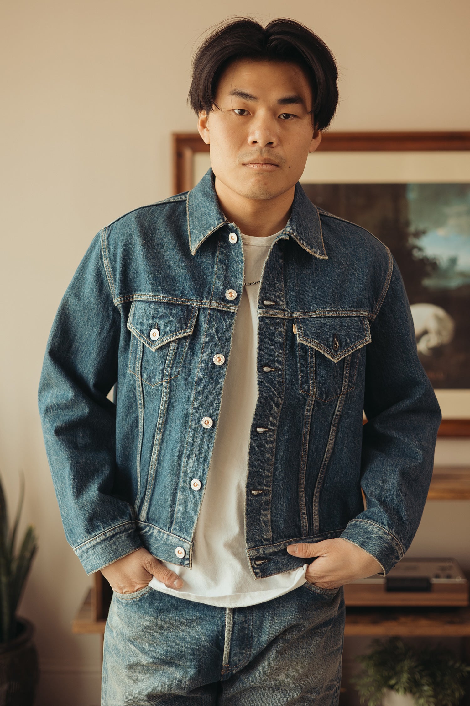 Herill HL Denim Jacket | Vintage Worn | Canoe Club