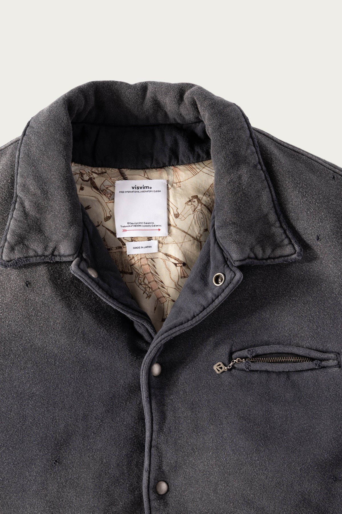 Visvim Grenier Down JKT Crash | Black | Canoe Club