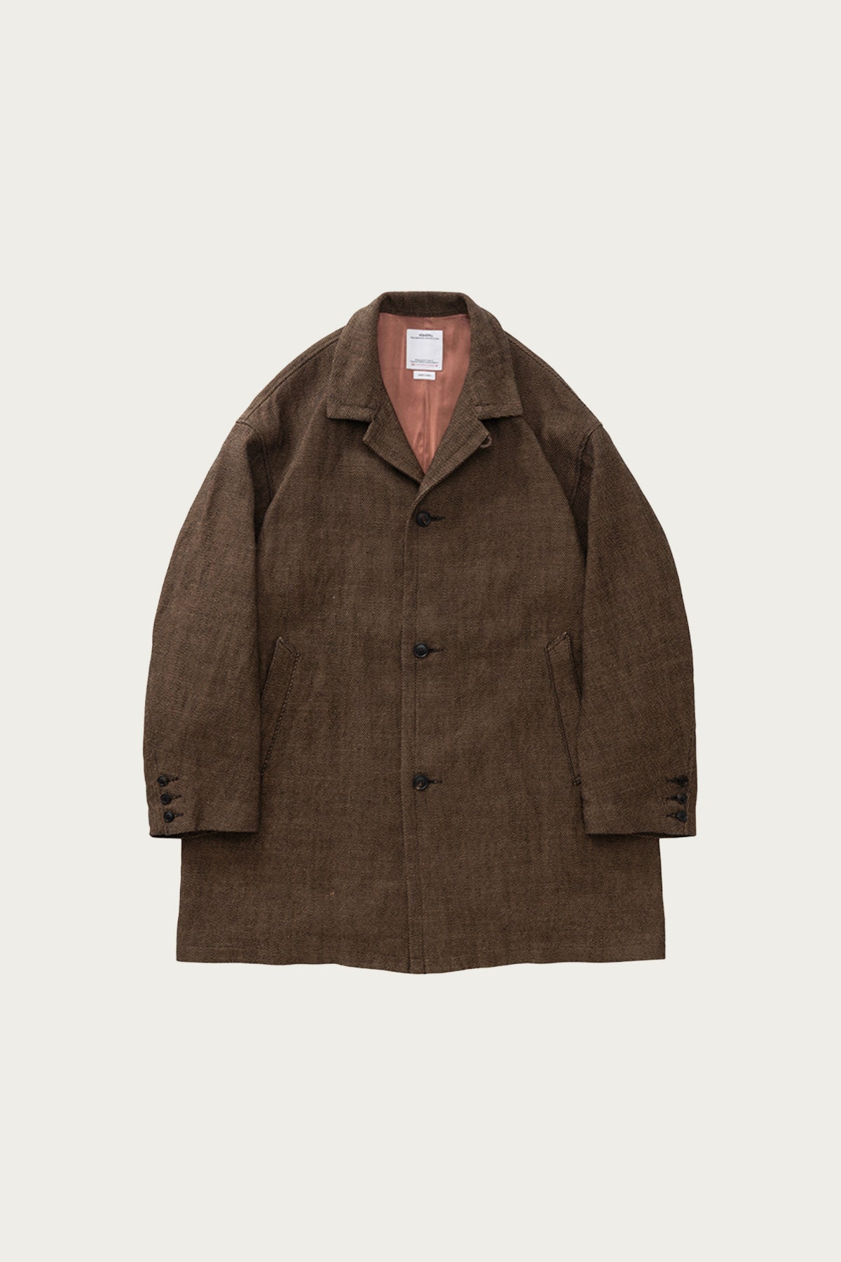 Visvim Mies Coat | Dk. Brown | Canoe Club