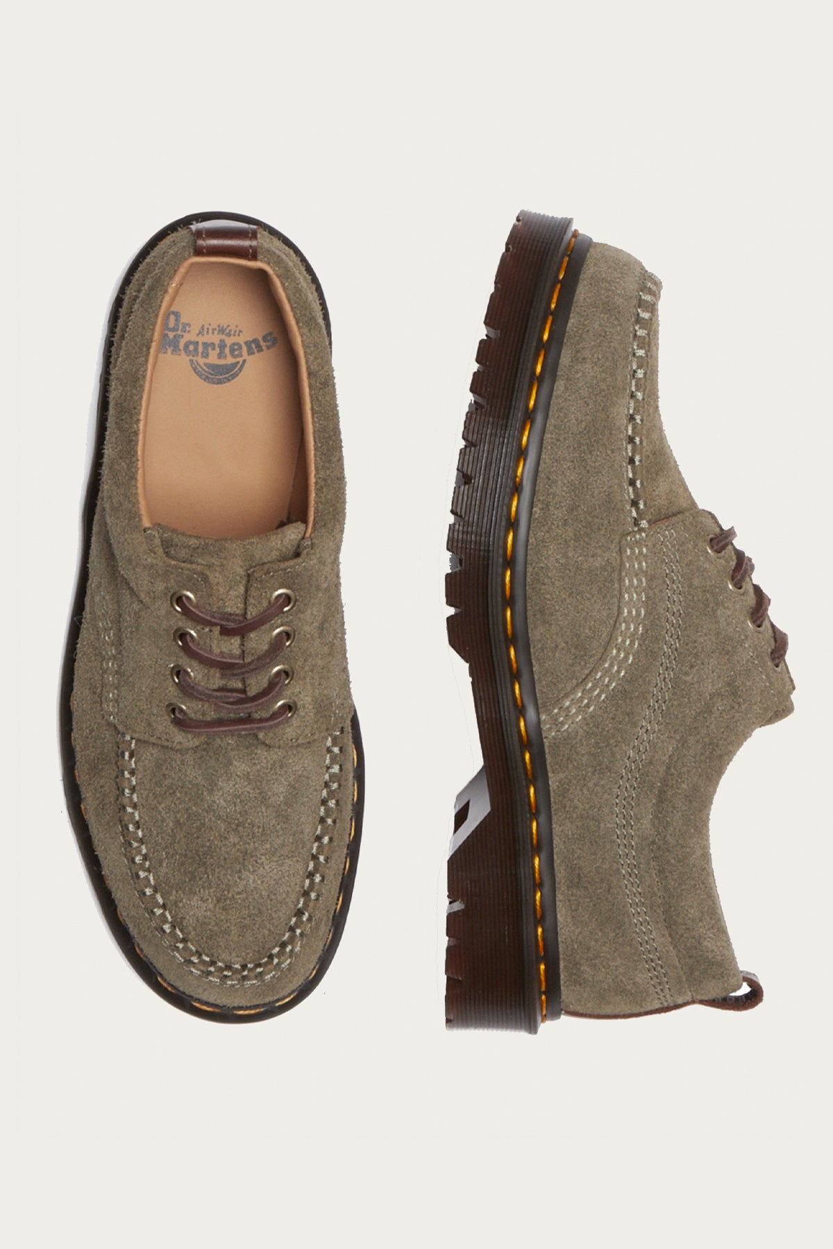 Dr. Martens Lowell | Olive/Dark Brown | Canoe Club