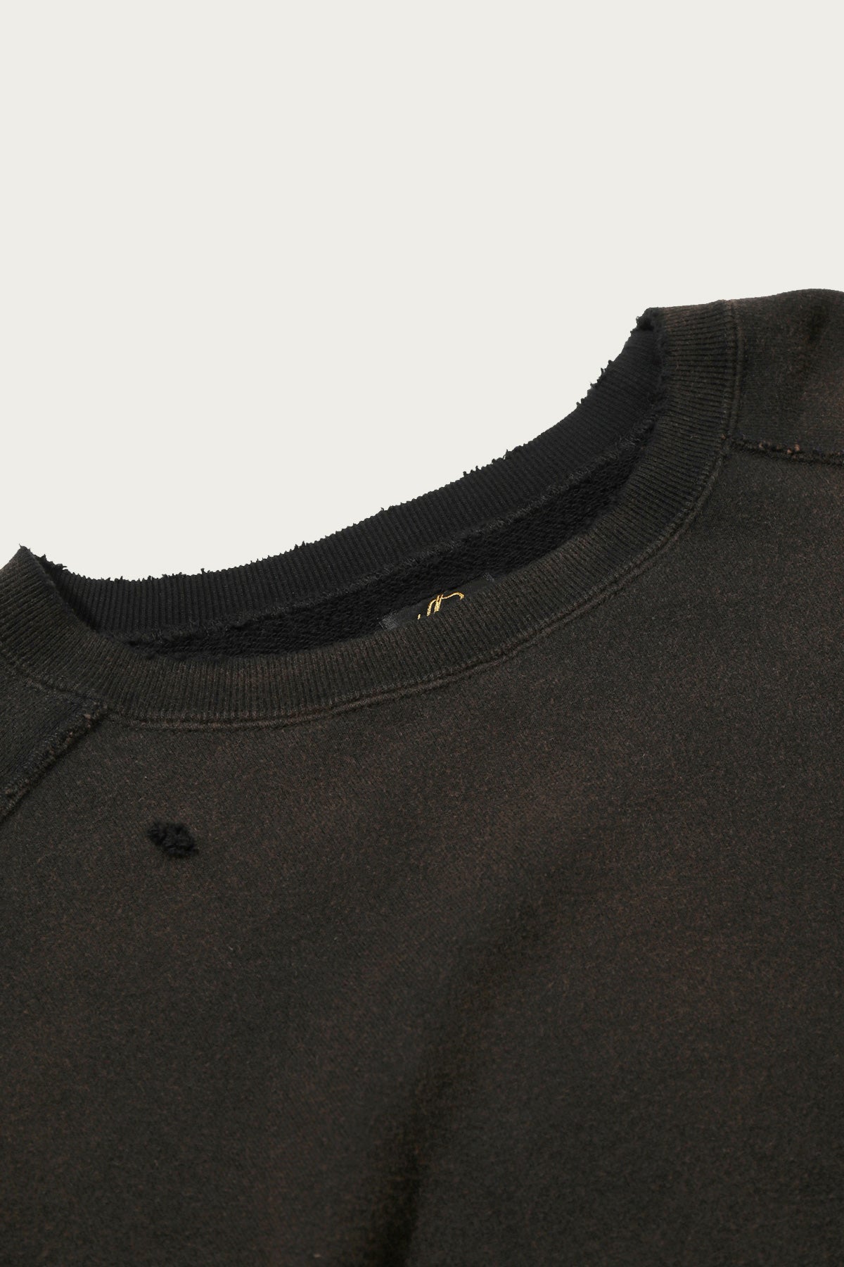 Needles Darts French Terry Sweat Shirt | Black | Canoe Club