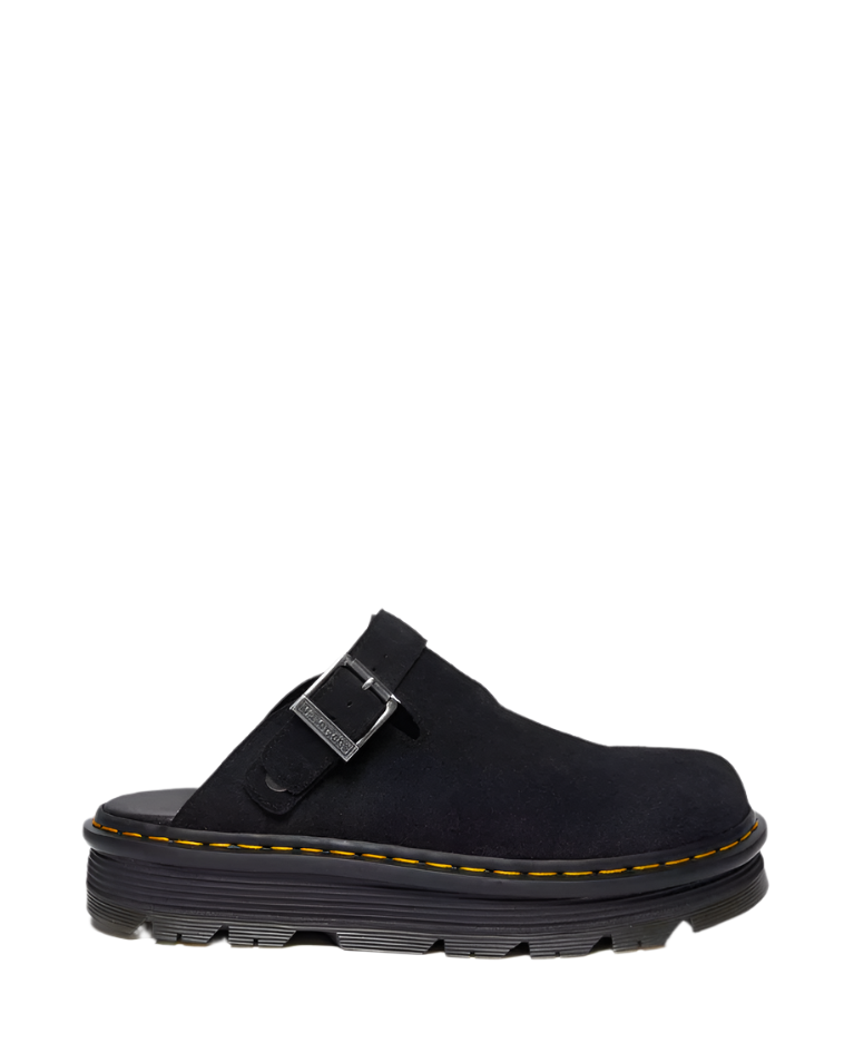Dr. Martens Womens Zebzag Suede Slingback Platform Mules – ShopCGX